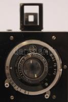 Kochmann Korelle 3x4 cm Trioplan 1:3,5/5 cm objektavvel F. Deckel zárral, bőr tokban, jó állapotban ...