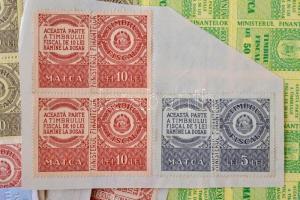 Románia összeállítás 1970-1990 Több, mint 140 db okmánybélyeg