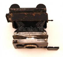 Ica Bebe női kisméretű 4,5x6 cm kamera Carl Zeiss 	Tessar 1:4,5/7,5 cm objektívvel rollfilm kazettáv...