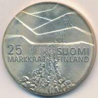 Finnország 1978. 25M Ag "Téli játékok-Lahti" eredeti sérült tokkal T:1-
Finnland 1978. 25...