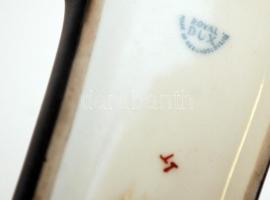 Royal Dux, art deco cica, porcelán, jelzett, hibátlan, 17x18cm