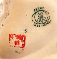 Cervit:Halászsas, porcelán, jelzett, hibátlan, cca 22x7x20cm