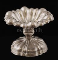 Ezüst(Ag) fűszertartó, jelzett, m: 6 cm, nettó: 55,3 g