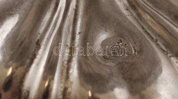 Ezüst(Ag) fűszertartó, jelzett, m: 6 cm, nettó: 55,3 g