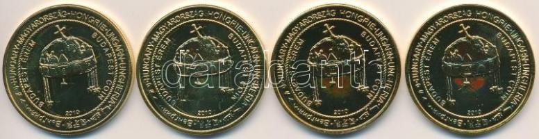 2010. "Budapest érem / Mátyás Templom, Citadella, Parlament, Szent István Bazilika" aranyo...