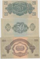 1944. 1P-1000P "A Vörös Hadsereg Parancsnoksága" (8xklf) teljes sor T:I- (csak 1db),III,II...