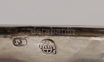 Ezüst(Ag) fűszertartó, jelzett, nettó: 35,6 g