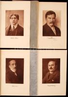 11 db. fotónyomat nyomdai aláírással. Költők, írók, drámaírók fényképei. Köztük több Nyugatos szerző...