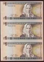 Litvánia 1994. 1L 3-as függőleges ívben T:I