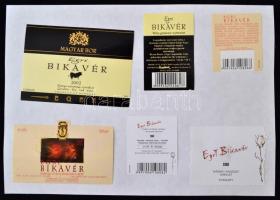 Nagy magyar bor címke gyűjtemény: kb 1000 darab, nem leszámolt, címke szépen, gyártó szerint rendsze...