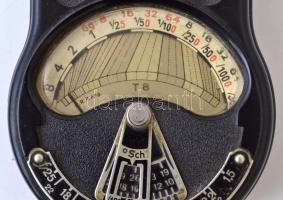 Metrawatt AG Nürnberg Tempophot fotoelektromos (szeléncellás) megvilágításmérő / Exposure meter