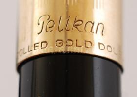 1960 Aranyozott Pelikan toll tokban, leírással, hiányos, egyébként jó állapotban