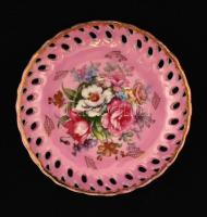 Saji kávés csésze és alj, matricás, jelzett, hibátlan