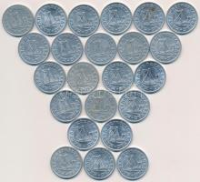 1967-1991. 50f Al (23x) közte 22db klf T:1-,2,2-