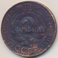 Szovjetunió 1924. 3k Br T:2,2- ph., patina Soviet Union 1924. 3 Kopek Br C:XF,VF edge error, patina
...