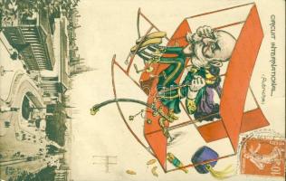 Wien Franz Joseph Anti-propaganda caricature