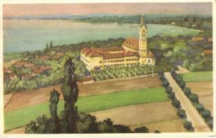 17 db főként régi magyar városképes lap; Balaton és környéke / 17 mostly pre-1945 Hungarian town-vie...