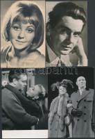 Vegyes  színész és énekes fotó, 20db ebből 12db, magyar( Korda, Koós, Szirtes, Törőcsik és még sokan...