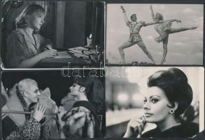 Vegyes  színész és énekes fotó, 20db ebből 12db, magyar( Korda, Koós, Szirtes, Törőcsik és még sokan...