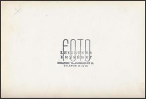 cca 1935 Leichtner Erzsébet vintage fotója a Szentpál Olga(1895-1968) mozgásművészeti iskola növendé...