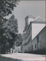 cca 1950 Győri városképek, 4 db pecséttel jelzett vintage fotó Korschelt Miklós(1900-1982) hagyatéká...