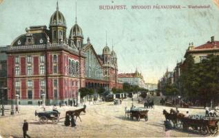 Budapest VI. Nyugati pályaudvar, (tűnyom / pinhole)