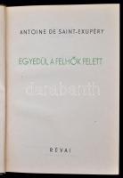 8 kötet a Harc a levegőért sorozatból. Antoine De Saint-Exupéry: Egyedül a felhők felett. Fordította...