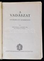 Kézdivásárhelyi Benkő Pál: A vadászat. Gyakorlati szakkönyv. Budapest, 1935, Királyi Magyar Egyetemi Nyomda. Kiadói egészvászon borító, 467 p. Fekete-fehér fotókkal, képekkel illusztrálva. A könyv elején Horthy Miklós fotójával!  A borítója kopott, foltos.A gerince sérült.A kötése laza, sérült. Az elülső kötéstábla, és a védőlap foltos. A Horthy Miklós fotó védőpapírja foltos, szakadozott.