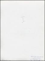 cca 1970 Giltán Tivadar: Díszlépésben I-II., 2 db pecséttel jelzett vintage fotóművészeti alkotás, 2...