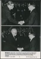 cca 1960-70 Vegyes MTI fotók különféle témában, 12db, 27x19cm