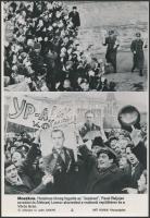 cca 1960-70 Vegyes MTI fotók különféle témában, 12db, 27x19cm