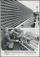 cca 1960-70 Vegyes MTI fotók különféle témában, 12db, 27x19cm