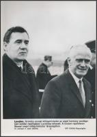 cca 1960-70 Vegyes MTI fotók különféle témában, 12db, 27x19cm