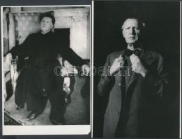cca 1950 Somlay Artúr (1883-1951) színész 8 db jelzés nélküli vintage fotója Kotnyek Antal (1921-199...