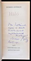 Nemes György (1910-1998): Háló. Budapest, 1967, Szépirodalmi Könyvkiadó. Kiadói fűzött egészvászon k...