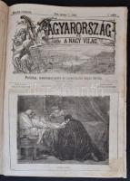1866 Magyarország és a Nagyvilág töredékszám, több rotációs fametszettel, pp.:14, 39x29cm