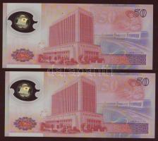 Tajvan 1990. 50Y (2x) egymásutáni sorszámmal T:I