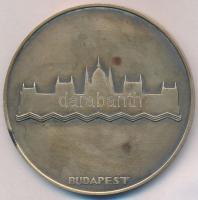 1930. "XII. Nemzetközi Építész Kongresszus / Budapest" Br emlékérem (61mm) T:2 
Hungary 1...