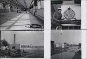 cca 1962 Kecskeméti városképek, Medgyesi László hagyatékában őrzött 9 db negatív modern nagyítása, 1...