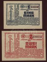 Németország/szükségpénz 1918. 1M,2M T:I