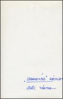 cca 1978 Vörös Márta: Szerenád, részlet a balett előadásból, feliratozott vintage fotóművészeti alko...