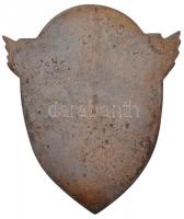 1942. Csillaghegyi MOVE (Magyar Országos Véderő Egylet)" fém plakett eredeti tokban (89,5x77mm)...