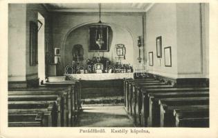 3 db RÉGI magyar városképeslap, jó minőségű; Mátraháza, Parádfürdő, Zamárdi templombelsők / 3 pre-19...