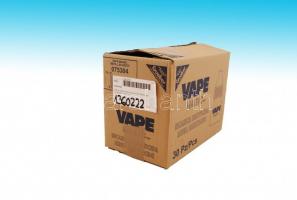 Mázas retro kerámia váza, jelzés nélkül, apró kopásokkal, m:25 cm