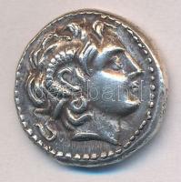 Makedónia III. Alexandrosz Kr. e. ~336-323. Sztatér, ezüst replika(!) T:2 Macedon / Alexander III ~336-323. BC Stater silver replica(!) C:XF