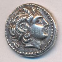 Makedónia III. Alexandrosz Kr. e. ~336-323. Sztatér, ezüst replika(!) T:2 Macedon / Alexander III ~336-323. BC Stater silver replica(!) C:XF