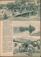 1938 Képes Vasárnap katonasággal kapcsolatos száma, sok fotóval, érdekes cikkel, pp.:35, 28x20cm