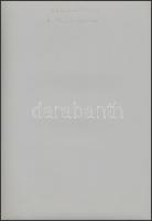 cca 1965 Kalocsai Rudolf: Férfiakt a műteremben, feliratozott vintage fotóművészeti alkotás, 24x17 c...