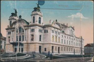 Kolozsvár, Cluj; Nemzeti Színház / National Theatre, leporello card (b)