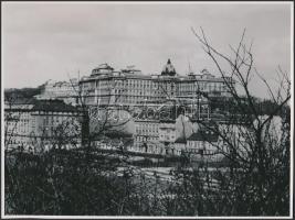 A Tabán rendezés után, dr. Szennik László hagyatékából fotók, 4db,  18x23cm